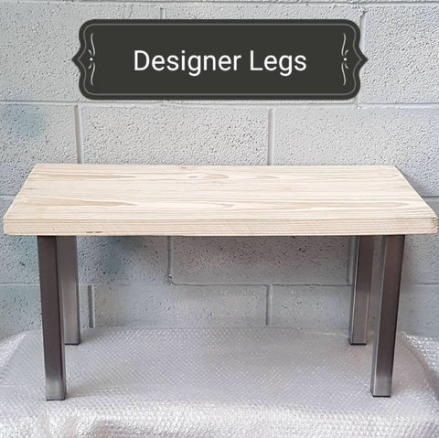 Post Bench / Coffee Table Legs - Set of 4 - 40cm high.