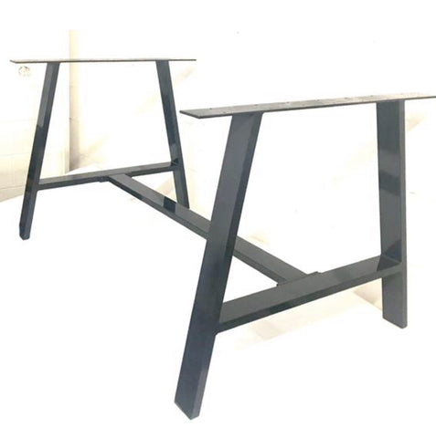 POSEUR height 1050mm ‘A’ leg table frame - 66cm wide x various lengths.