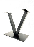 ‘V’ Table Frame - Centre Piece - 71cm high with adjustable feet.